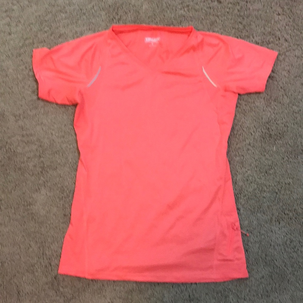 Kirkland orange exercise shirt size small